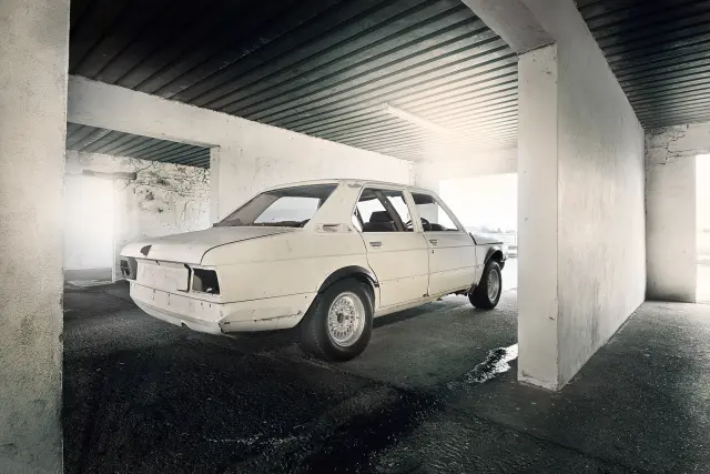 Restauración del BMW 530 MLE.