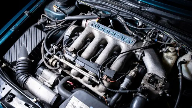 motor del Volkswagen Golf G60.