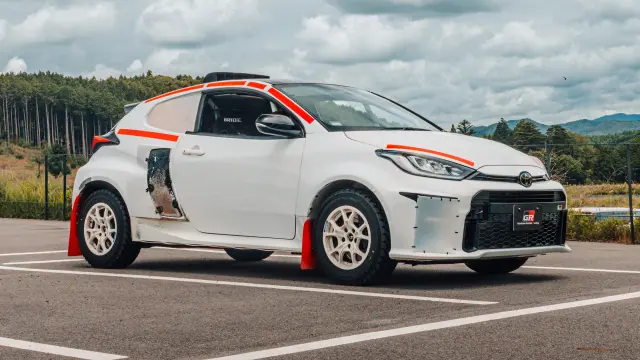 Prueba de los prototipos de Toyota Yaris con nuevas mecánicas