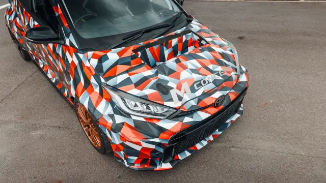 Prueba de los prototipos de Toyota Yaris con nuevas mecánicas