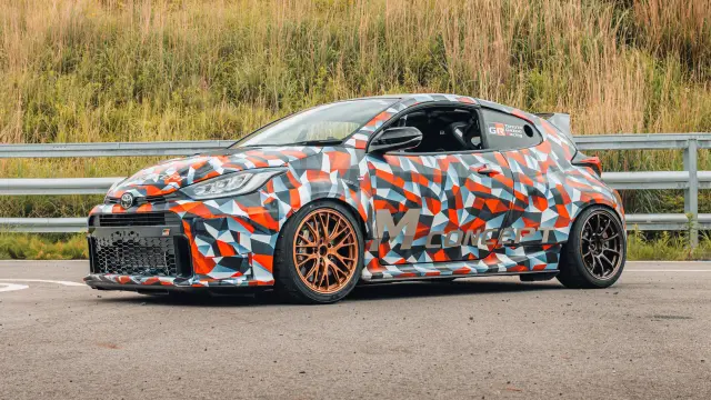 Prueba de los prototipos de Toyota Yaris con nuevas mecánicas
