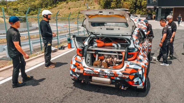Prueba de los prototipos de Toyota Yaris con nuevas mecánicas