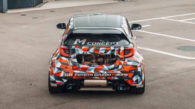 Prueba de los prototipos de Toyota Yaris con nuevas mecánicas