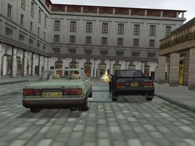 Capturas promocionales del videojuego The Getaway (2002) de PlayStation 2