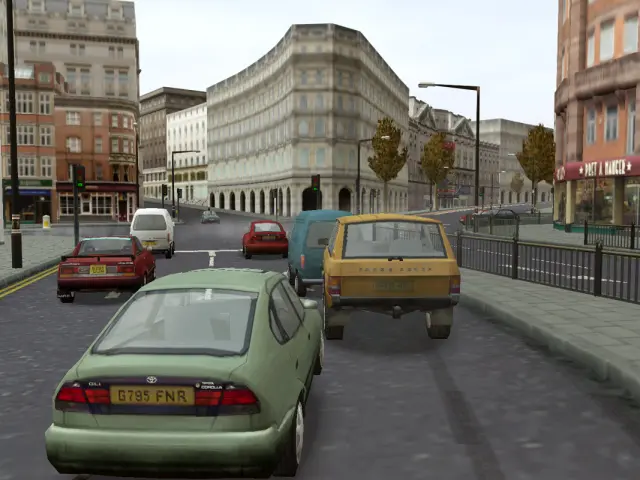 Capturas promocionales del videojuego The Getaway (2002) de PlayStation 2
