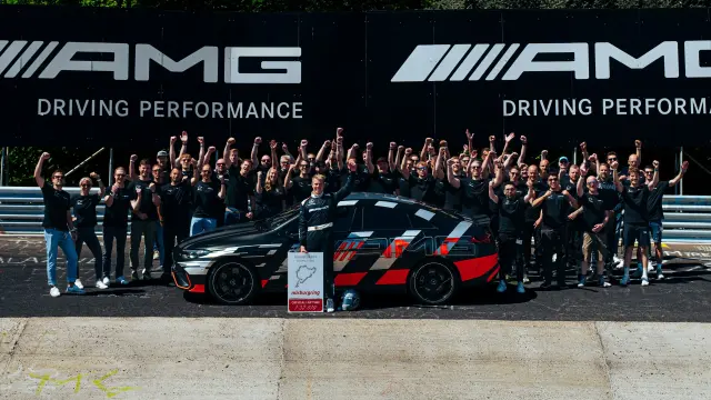 El Mercedes-AMG CLA 45 en Nürburgring