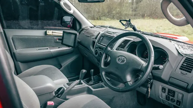 Prueba del Arctic Toyota Hilux de Top Gear
