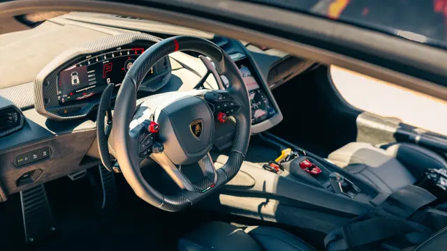 Prueba del Lamborghini Revuelto SV prototipo