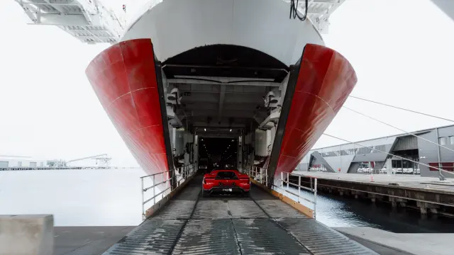 Prueba del Ferrari 849 Testarossa en las 99 curvas de Tasmania