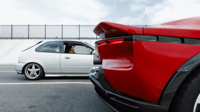 Prueba del Ferrari 849 Testarossa en las 99 curvas de Tasmania