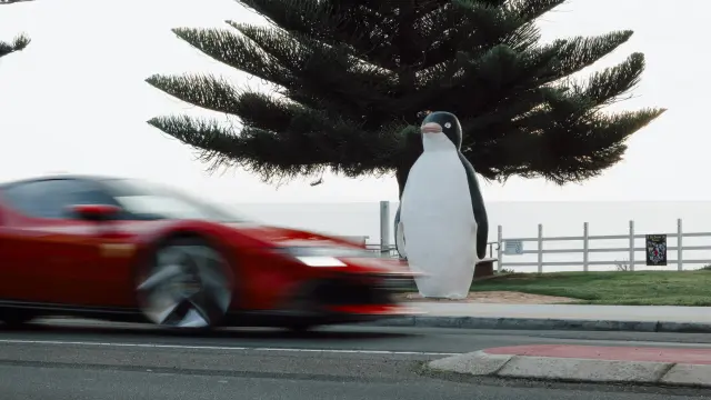 Prueba del Ferrari 849 Testarossa en las 99 curvas de Tasmania
