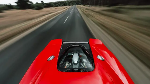 Prueba del Ferrari 849 Testarossa en las 99 curvas de Tasmania