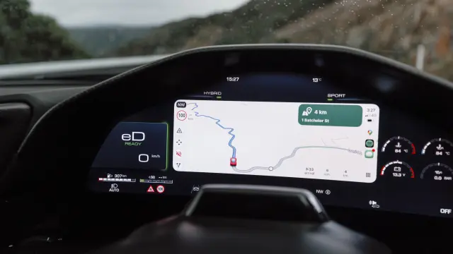 Prueba del Ferrari 849 Testarossa en las 99 curvas de Tasmania