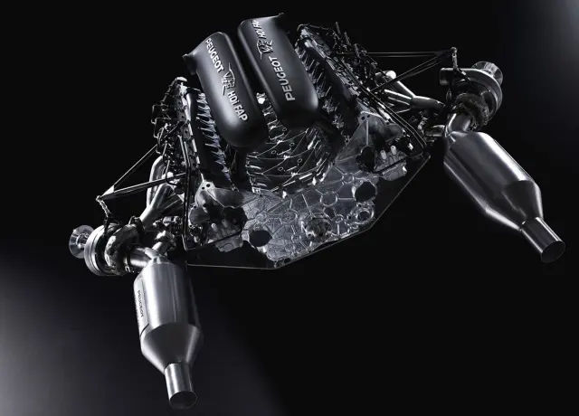 Motor V12 HDi DPFS.