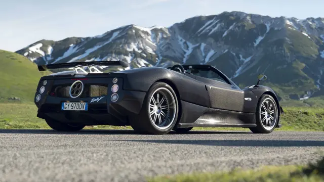 Tres Pagani Roadster: Zonda F, Utopia Roadster y Huayra Roadster HP