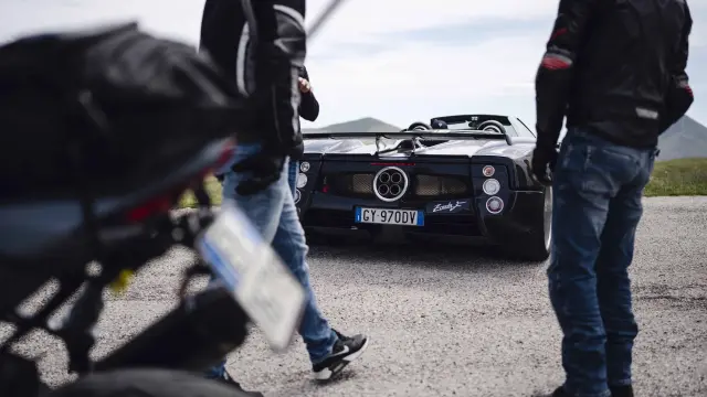 Tres Pagani Roadster: Zonda F, Utopia Roadster y Huayra Roadster HP