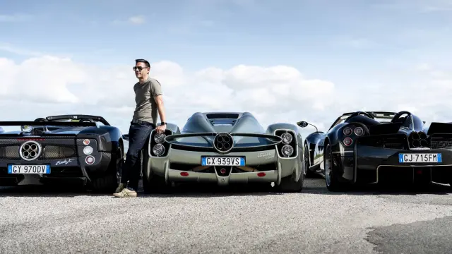 Tres Pagani Roadster: Zonda F, Utopia Roadster y Huayra Roadster HP
