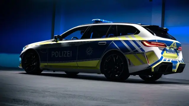 BMW M5 Touring de la Polizei alemana