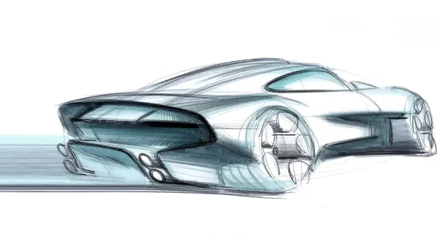Bocetos del Porsche MIssion S