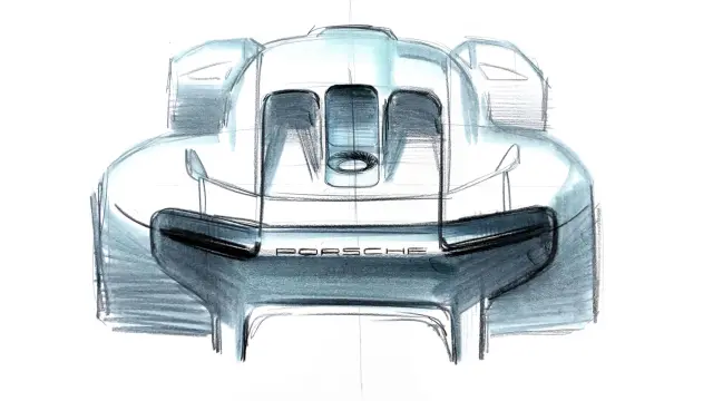 Bocetos del Porsche MIssion S