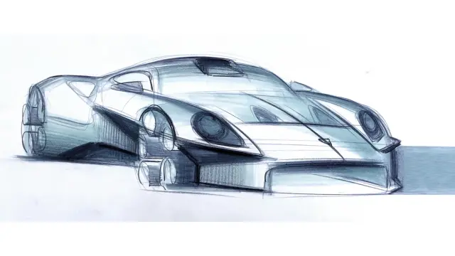 Bocetos del Porsche MIssion S