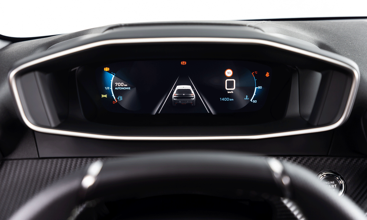 El e-cockpit 3D del Peugeot 2008 viene de serie desde el acabado Allure
